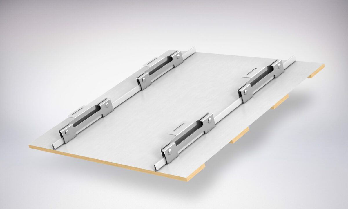 Konzola - držiak solárnych panelov pre krytiny so švom CLIP PANEL LAMINA PREŠOV