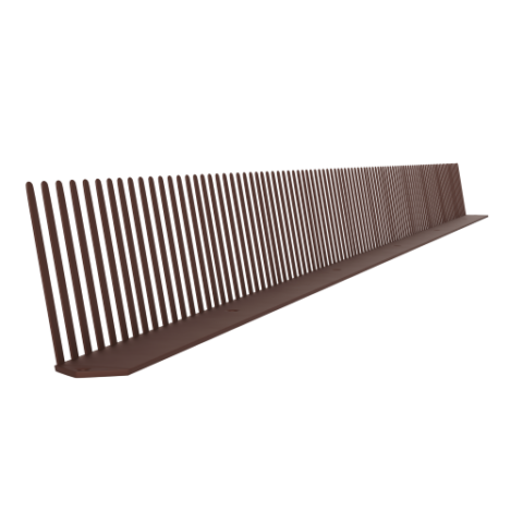 Odkvapový vetrací hrebeň CoroKAP hnedý 1m LAMINA PREŠOV